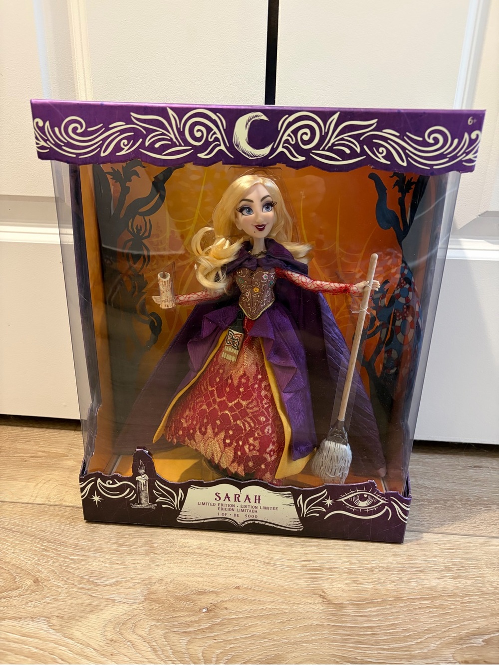 Disney Hocus Pocus Sarah Sanderson Limited Edition Doll(Read)